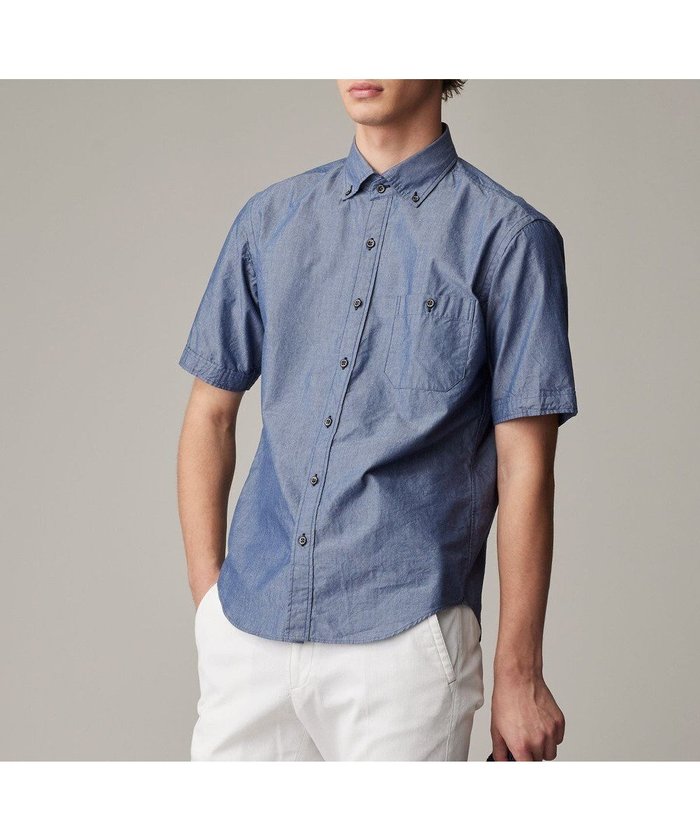 【ジョセフ アブード/JOSEPH ABBOUD / MEN】のクールビズ【新作・環境配慮型素材】サスティナブルファブリック ビオグレースシャンブレー シャツ インテリア・キッズ・メンズ・レディースファッション・服の通販 founy(ファニー) https://founy.com/ ファッション Fashion メンズファッション Men's Style Online トップス・カットソー Tops/Tshirt/Men シャツ Shirts インナー Inner 洗える Washable 吸水 Water Absorption 軽量 Lightweight ショート Short シンプル Simple ジャケット Jacket スタイリッシュ Stylish スラックス Slacks デニム Denim 羽織 Haori A/W・秋冬 Aw・Autumn/Winter・Fw・Fall-Winter 夏 Summer エレガント 上品 Elegant ビジネス 仕事 通勤 Business |ID: prp329100004584441 ipo3291000000032499930