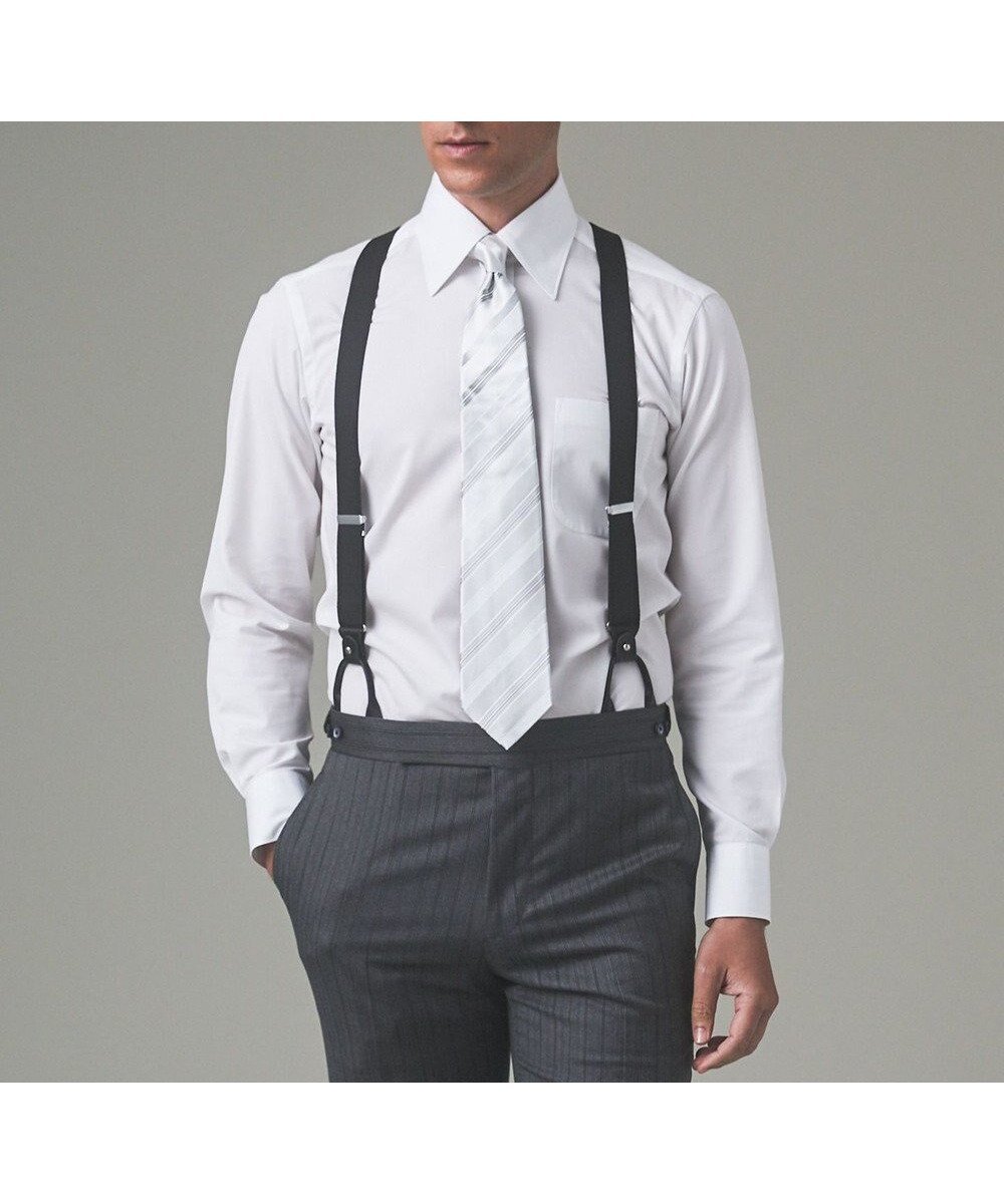 【五大陸/gotairiku / MEN】の【WEAR BLACK】レギュラーカラー ダブルカフス ドレスシャツ インテリア・キッズ・メンズ・レディースファッション・服の通販 founy(ファニー) ファッション Fashion メンズファッション Fashion for Men トップス・カットソー Cut & Sew Tops メンズシャツ Shirts カフス Cuff Design シンプル Simple, Minimal ダブル Double, Double-Breasted ドレス Dress, One-Piece フォーマル Formal, Dressy ブロード Broadcloth, Fine Cotton レギュラー Regular, Standard Fit ロング Long, Long-Length 夏 Summer S/S・春夏 SS, Spring/Summer, Warm Season 無地 Plain, Solid Color A/W・秋冬 Autumn/Winter ホワイト系|ID: prp329100004584455 ipo3291000000034807206