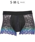 【ワコール/Wacoal / MEN】のWACOAL MEN 【レースボクサー】 ボクサーパンツ フロント快適グラマラス 通気性 スカラ始末(裾部分) 前閉じ レース 下着 メンズ WT3826 /ワコールメン 人気、トレンドファッション・服の通販 founy(ファニー) ファッション Fashion メンズファッション Men's Style Online ボトムス Bottoms/Men アンダー Under グラデーション Gradation フロント Front プリント Print メンズ Mens モチーフ Motif レース Race thumbnail グレイッシュブルー|ID: prp329100004584460 ipo3291000000032562917