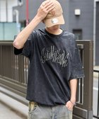 【ウィゴー/WEGO】の【ユニセックス着用ITEM】ワッペンロゴドロストBIG T(SS) ブラックその他|ID: prp329100004584482 ipo3291000000033555157
