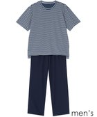 【ワコール 睡眠科学/wacoal suimin / MEN】の【メンズパジャマ】 5分袖 9分丈 肌のべとつきを軽減 吸汗速乾性 睡眠科学/ワコール YGT141 コン|ID: prp329100004584484 ipo3291000000032500252
