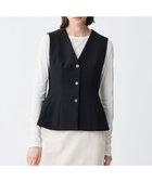 【アンクレイヴ/uncrave】の【撥水・洗濯機洗い可】プルーフ ダブルクロス ジレ ブラック|ID: prp329100004584515 ipo3291000000033629659