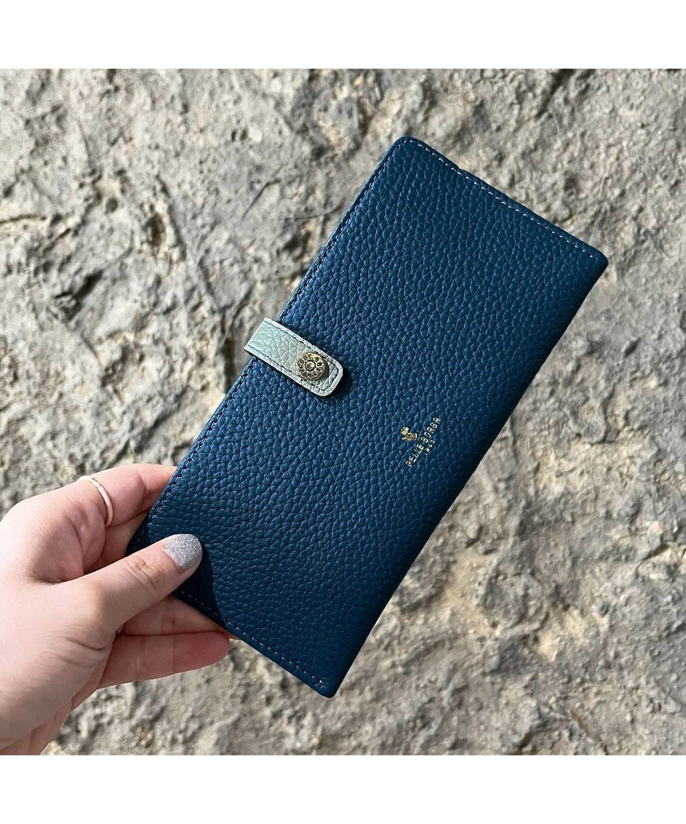 【ペレボルサ/PELLE BORSA】のスリムウォレット Reinette Goods レネットグッズ 4707 インテリア・キッズ・メンズ・レディースファッション・服の通販 founy(ファニー) 　ファッション　Fashion　レディースファッション　Fashion for Women　ミニ財布・二つ折り財布　Wallets & Card Cases　コンパクト　Compact, Small Size　トラベル　Travel, Travel Gear　トレンド　Trend, Trending Now　ポケット　Pocket, Pocket Detail　旅行　Travel　財布　Wallet, Purse　ブルー|ID: prp329100004584526 ipo3291000000032746430