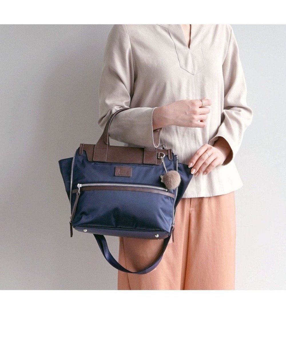 【エースバッグズアンドラゲッジ/ACE BAGS & LUGGAGE】のKanana project PJ-14 ショルダーバッグ 17312 カナナプロジェクト トートバッグ 2way インテリア・キッズ・メンズ・レディースファッション・服の通販 founy(ファニー) 　ファッション　Fashion　レディースファッション　Fashion for Women　バッグ　Bags　傘　Umbrella, Parasol　抗菌　Antibacterial, Bacteria-Resistant　ショルダー　Shoulder, Shoulder Strap　トラベル　Travel, Travel Gear　フォルム　Silhouette, Form　フロント　Front, Front Design　ポケット　Pocket, Pocket Detail　リラックス　Relax, Relaxed Fit　おすすめ　Recommended / Our Picks　ネイビー|ID: prp329100004584538 ipo3291000000034315208
