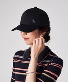 【ポール スミス/Paul Smith】のSports Stripe Zebra” ワンポイント ベースキャップ ブラック|ID: prp329100004584553 ipo3291000000032681742