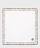 【ポール スミス/Paul Smith】のイニシャル エンブロイダリー ハンカチ【M】 ホワイト|ID: prp329100004584614 ipo3291000000032502598