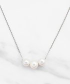 【トッカ/TOCCA】の【WEB限定】PRECIOUS FRILL PEARL NECKLACE プラチナ アコヤパール ネックレス プラチナ系|ID: prp329100004584676 ipo3291000000032587471