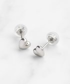 【トッカ/TOCCA】の【WEB限定】WITH HEART MINI PIERCED EARRINGS プラチナ ピアス プラチナ系|ID: prp329100004584677 ipo3291000000033656471