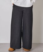【クラフトスタンダードブティック/CRAFT STANDARD BOUTIQUE】のサルベージデニムワイドパンツ Black|ID: prp329100004584681 ipo3291000000032503330