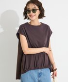 【クラフトスタンダードブティック/CRAFT STANDARD BOUTIQUE】のバックフレアバルーンカットソー 人気、トレンドファッション・服の通販 founy(ファニー) ファッション Fashion レディースファッション Fashion for Women トップス・カットソー Cut & Sew Tops シャツ・ブラウス・オフィスカジュアル Elegant Blouses & Button-Ups ロングTシャツ・Tシャツ Longline T-Shirts & Tees カットソー・ベーシックTシャツ Cut-and-Sewn Tops / Stretch Tees & Basics 春 Spring カットソー Cut and Sewn Top ギャザー Gathered, Ruffled シンプル Simple, Minimal バルーン Balloon, Balloon Silhouette フェミニン Feminine, Girly フレア Flare, Flared フロント Front, Front Design ベーシック Basic, Essential ポケット Pocket, Pocket Detail S/S・春夏 SS, Spring/Summer, Warm Season おすすめ Recommended / Our Picks 夏 Summer 2025年 2025 2025春夏・S/S Spring/Summer 2025 SS25 thumbnail Brown|ID: prp329100004584690 ipo3291000000033434844