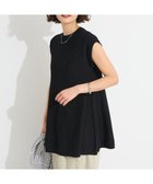 【クラフトスタンダードブティック/CRAFT STANDARD BOUTIQUE】のファンクショナルノースリーブフレアニットプルオーバー Black|ID: prp329100004584706 ipo3291000000032503480