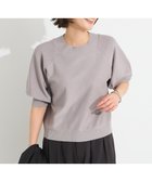 【クラフトスタンダードブティック/CRAFT STANDARD BOUTIQUE】のファンクショナル半袖ラグランニットプルオーバー Gray|ID: prp329100004584710 ipo3291000000032503497