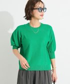 【クラフトスタンダードブティック/CRAFT STANDARD BOUTIQUE】のファンクショナル半袖ラグランニットプルオーバー Green|ID: prp329100004584710 ipo3291000000032503499