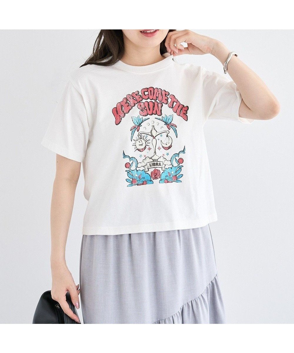 【グリーンパークス/Green Parks】の・DOUBLE FLAGS ウ゛ィンテージライクプリン インテリア・キッズ・メンズ・レディースファッション・服の通販 founy(ファニー) ファッション Fashion レディースファッション Fashion for Women トップス・カットソー Cut & Sew Tops シャツ・ブラウス・オフィスカジュアル Elegant Blouses & Button-Ups ロングTシャツ・Tシャツ Longline T-Shirts & Tees カットソー・ベーシックTシャツ Cut-and-Sewn Tops / Stretch Tees & Basics カットソー Cut and Sewn Top コンパクト Compact, Small Size プリント Print, Printed Pattern ボトム Bottoms, Lower Wear ポケット Pocket, Pocket Detail ヴィンテージ Vintage Style 夏 Summer 春 Spring S/S・春夏 SS, Spring/Summer, Warm Season Off White|ID: prp329100004584718 ipo3291000000033714782