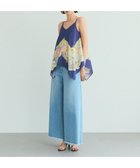 【グレース コンチネンタル/GRACE CONTINENTAL】のジュエリースカーフキャミ ネイビー|ID: prp329100004584765 ipo3291000000032503861