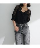 【グリーンパークス/Green Parks】の・SUGAR SPOON 2wayクロシェカーディガン Black|ID: prp329100004584775 ipo3291000000032503909