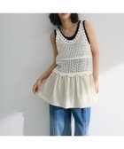 【グリーンパークス/Green Parks】の・SUGAR SPOON クロシェキリカエチュニック Ivory|ID: prp329100004584778 ipo3291000000032503930