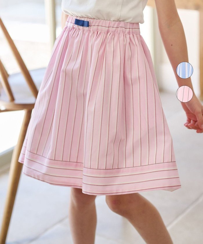 【組曲 / KIDS/KUMIKYOKU】の【吸水速乾】【110-140㎝】ストライプ スカート インテリア・キッズ・メンズ・レディースファッション・服の通販 founy(ファニー) https://founy.com/ ファッション Fashion キッズファッション Fashion for Kids コンパクト Compact, Small Size シンプル Simple, Minimal ストライプ Stripe, Striped Pattern 吸水 Absorbent, Quick-Dry 夏 Summer 春 Spring S/S・春夏 SS, Spring/Summer, Warm Season |ID: prp329100004585503 ipo3291000000034272408