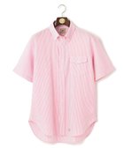 【ジェイ プレス/J.PRESS / MEN】の【WEB・一部店舗限定】シアサッカー 半袖シャツ / B.D. ピンク系1|ID: prp329100004585516 ipo3291000000032513989