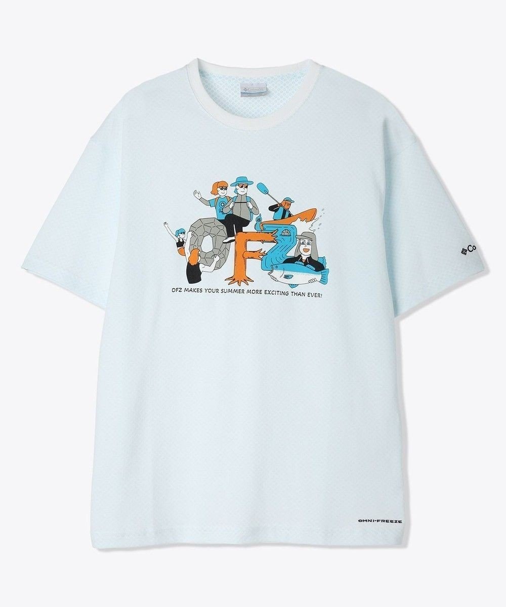 【コロンビア/Columbia / MEN】のColumbia/ スウィンアベニューオムニフリーズゼログラフィックショートスリーブTシャツ /コロンビア インテリア・キッズ・メンズ・レディースファッション・服の通販 founy(ファニー) 　ファッション　Fashion　メンズファッション　Men's Style Online　トップス・カットソー　Tops/Tshirt/Men　シャツ　Shirts　アウトドア　Outdoor　カットソー　Cut And Sew　グラフィック　Graphic　フィット　Fit　リラックス　Relax　A/W・秋冬　Aw・Autumn/Winter・Fw・Fall-Winter　S/S・春夏　Ss・Spring/Summer　夏　Summer　Sea Salt、 OFZ Front Print|ID: prp329100004585522 ipo3291000000032514015