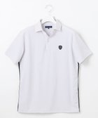 【23区 ゴルフ/23区GOLF / MEN】の【MEN】【接触冷感/UVカット】盛夏に最適なCOOL JERSEYシリーズ 冷感ポロシャツ ライトグレー系|ID: prp329100004585525 ipo3291000000032514051