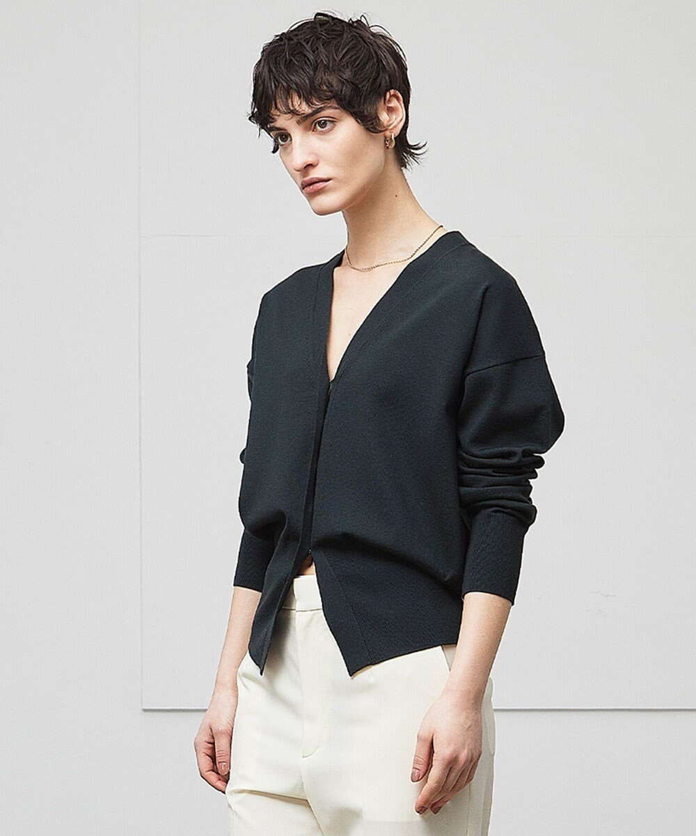 【ベイジ,/BEIGE,】の【洗える・STORY 10月号掲載】LA MONNAIE / カーディガン インテリア・キッズ・メンズ・レディースファッション・服の通販 founy(ファニー) 　雑誌掲載アイテム　Magazine Items　ファッション雑誌　Fashion Magazines　ストーリィ　STORY　ファッション　Fashion　レディースファッション　Ladies' Fashion Online　トップス・カットソー　Tops/Tshirt　カーディガン　Cardigans　アンサンブル　Ensemble　ウォッシャブル　Washable　エレガント 上品　Elegant　洗える　Washable　カーディガン　Cardigan　10月号　October Issue　ショート　Short　ショール　Shawl　スリット　Slit　雑誌　Magazine　タートルネック　Turtleneck　デコルテ　Decolletage　ハイネック　High Neck　A/W・秋冬　Aw・Autumn/Winter・Fw・Fall-Winter　ビジネス 仕事 通勤　Business　F Green|ID: prp329100004585529 ipo3291000000032514075
