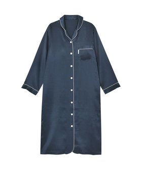 【ワコール 睡眠科学/wacoal suimin】の【パジャマ】 長袖・ワンピース シルクサテン 吸放湿性 睡眠科学/ワコール YNX584 人気、トレンドファッション・服の通販 founy(ファニー) ファッション Fashion レディースファッション Fashion for Women ワンピース Dresses サテン Satin, Glossy Fabric シルク Silk, 100% Silk 長袖 Long Sleeve, Full Sleeve パジャマ Pajamas, Sleepwear パターン Pattern, Design Print メンズ Men's, Menswear ロング Long, Long-Length |ID:prp329100004585533