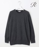 【23区/NIJYUSANKU】の【R(アール)】ウールカシミヤ クルーネックニット 人気、トレンドファッション・服の通販 founy(ファニー) ファッション Fashion レディースファッション Ladies' Fashion Online トップス・カットソー Tops/Tshirt ニット Knit Tops エレガント 上品 Elegant カシミヤ Cashmere コレクション Collection スリット Slit スリーブ Sleeve セーター Sweater 人気 Popularity 長袖 Long Sleeve A/W・秋冬 Aw・Autumn/Winter・Fw・Fall-Winter 冬 Winter 2024年 2024 2024-2025秋冬・A/W Aw/Autumn/Winter/Fw/Fall/2024-2025 thumbnail チャコールグレー系|ID: prp329100004585538 ipo3291000000032514198