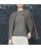 【自由区/JIYU-KU】の【アンサンブル対応・洗える】スパンコールニット カーディガン チャコール|ID: prp329100004585540 ipo3291000000032514216