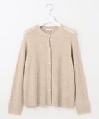 【自由区/JIYU-KU】の【アンサンブル対応・洗える】スパンコールニット カーディガン ベージュ|ID: prp329100004585540 ipo3291000000032514218