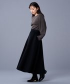 【アンクレイヴ/uncrave】のリバー フレア スカート(uncrave STANDARD) 人気、トレンドファッション・服の通販 founy(ファニー) ファッション Fashion レディースファッション Ladies' Fashion Online スカート Skirt Aライン/フレアスカート Flared A-Line Skirts スタンド Stand セットアップ Set Up フレア Flare ブルゾン Blouson エレガント 上品 Elegant A/W・秋冬 Aw・Autumn/Winter・Fw・Fall-Winter thumbnail ブラック|ID: prp329100004585542 ipo3291000000032514247