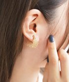 【カスミノ/CASUMINO】の【手編み/K14gf】leaf earrings イヤリング gold|ID: prp329100004585543 ipo3291000000034201702