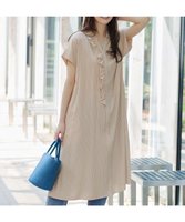 【ティアクラッセ/Tiaclasse】の【洗える】ストライプフリルシャツワンピース 人気、トレンドファッション・服の通販 founy(ファニー) ファッション Fashion レディースファッション Ladies' Fashion Online ワンピース Dress シャツワンピース Shirt Dresses 春 Spring 洗える Washable 秋 Autumn/Fall シアー Sheer スキッパー Skipper ストライプ Stripe スリーブ Sleeve デコルテ Decolletage フリル Frills フレンチ French ポケット Pocket ミモレ Mimore ロング Long 楽ちん Easy S/S・春夏 Ss・Spring/Summer NEW・新作・新着・新入荷 New Arrivals 夏 Summer |ID:prp329100004585555