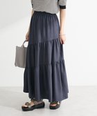 【グリーンパークス/Green Parks】の・ELENCARE DUE リネンライクフレアスカート Charcoal Gray|ID: prp329100004585561 ipo3291000000032514546