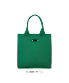 【ルートート/ROOTOTE】の1062【ラメ糸ミックス-正方形型】LT.スクエア.グリンプス.ニット-A 04:グリーン|ID: prp329100004585565 ipo3291000000033036841