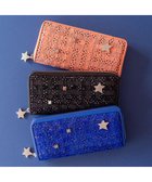 【ツモリチサト キャリー/tsumori chisato CARRY】のキラメッシュ ラウンドファスナー長財布 人気、トレンドファッション・服の通販 founy(ファニー) ファッション Fashion レディースファッション Fashion for Women ミニ財布・二つ折り財布 Wallets & Card Cases ドット Polka Dot, Dot Pattern プリント Print, Printed Pattern メッシュ Mesh, Net Fabric ラウンド Round, Round Neck 財布 Wallet, Purse thumbnail ブルー|ID: prp329100004585586 ipo3291000000032733190