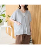 【グリーンパークス/Green Parks】のフレンチスリーブカーディガン Gray Mixture|ID: prp329100004585591 ipo3291000000032514996