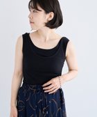 【グリーンパークス/Green Parks】の・Petit Fleur レイヤードタンク Black|ID: prp329100004585593 ipo3291000000032515009