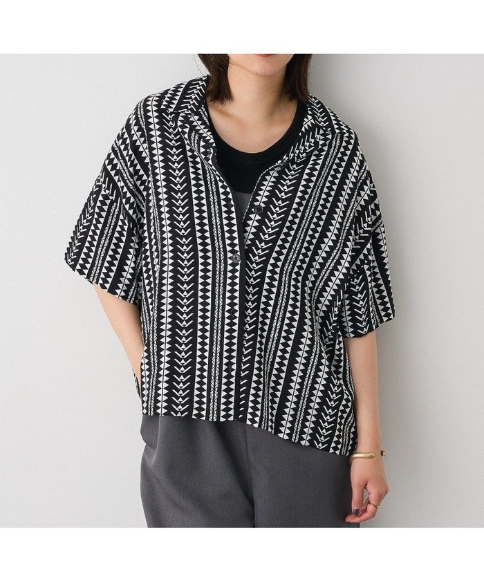 【クラフトスタンダードブティック/CRAFT STANDARD BOUTIQUE】のレーヨン総柄シャツ インテリア・キッズ・メンズ・レディースファッション・服の通販 founy(ファニー) https://founy.com/ ファッション Fashion レディースファッション Ladies' Fashion Online トップス・カットソー Tops/Tshirt シャツ/ブラウス Shirts/Blouses おすすめ Recommend セットアップ Set Up ポケット Pocket メンズ Mens 人気 Popularity 夏 Summer 春 Spring S/S・春夏 Ss・Spring/Summer |ID: prp329100004585594 ipo3291000000032515013