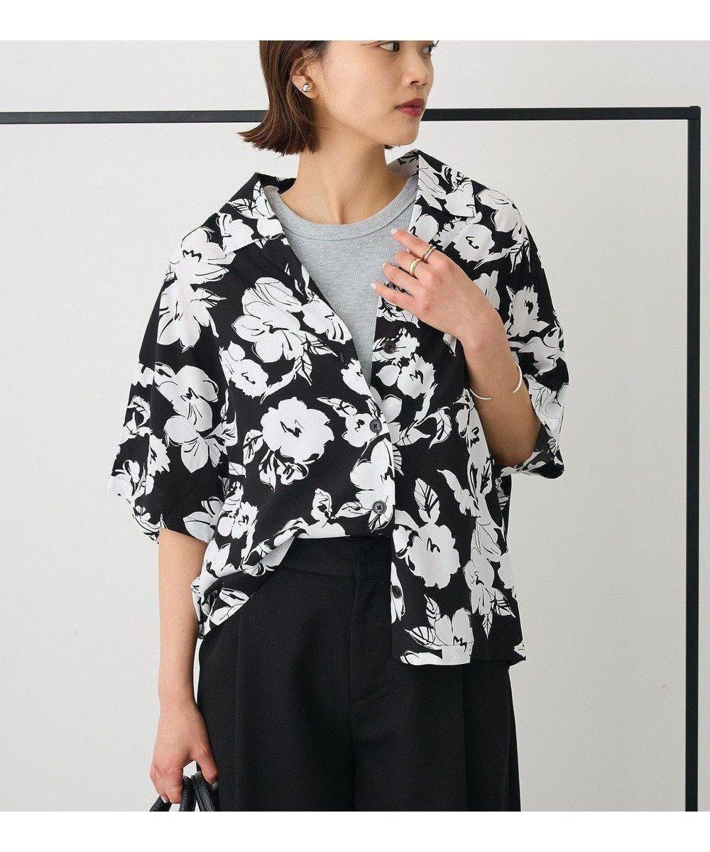 【クラフトスタンダードブティック/CRAFT STANDARD BOUTIQUE】のレーヨン総柄シャツ インテリア・キッズ・メンズ・レディースファッション・服の通販 founy(ファニー) 　ファッション　Fashion　レディースファッション　Ladies' Fashion Online　トップス・カットソー　Tops/Tshirt　シャツ/ブラウス　Shirts/Blouses　おすすめ　Recommend　セットアップ　Set Up　ポケット　Pocket　メンズ　Mens　人気　Popularity　夏　Summer　春　Spring　S/S・春夏　Ss・Spring/Summer　Flower|ID: prp329100004585594 ipo3291000000032515016