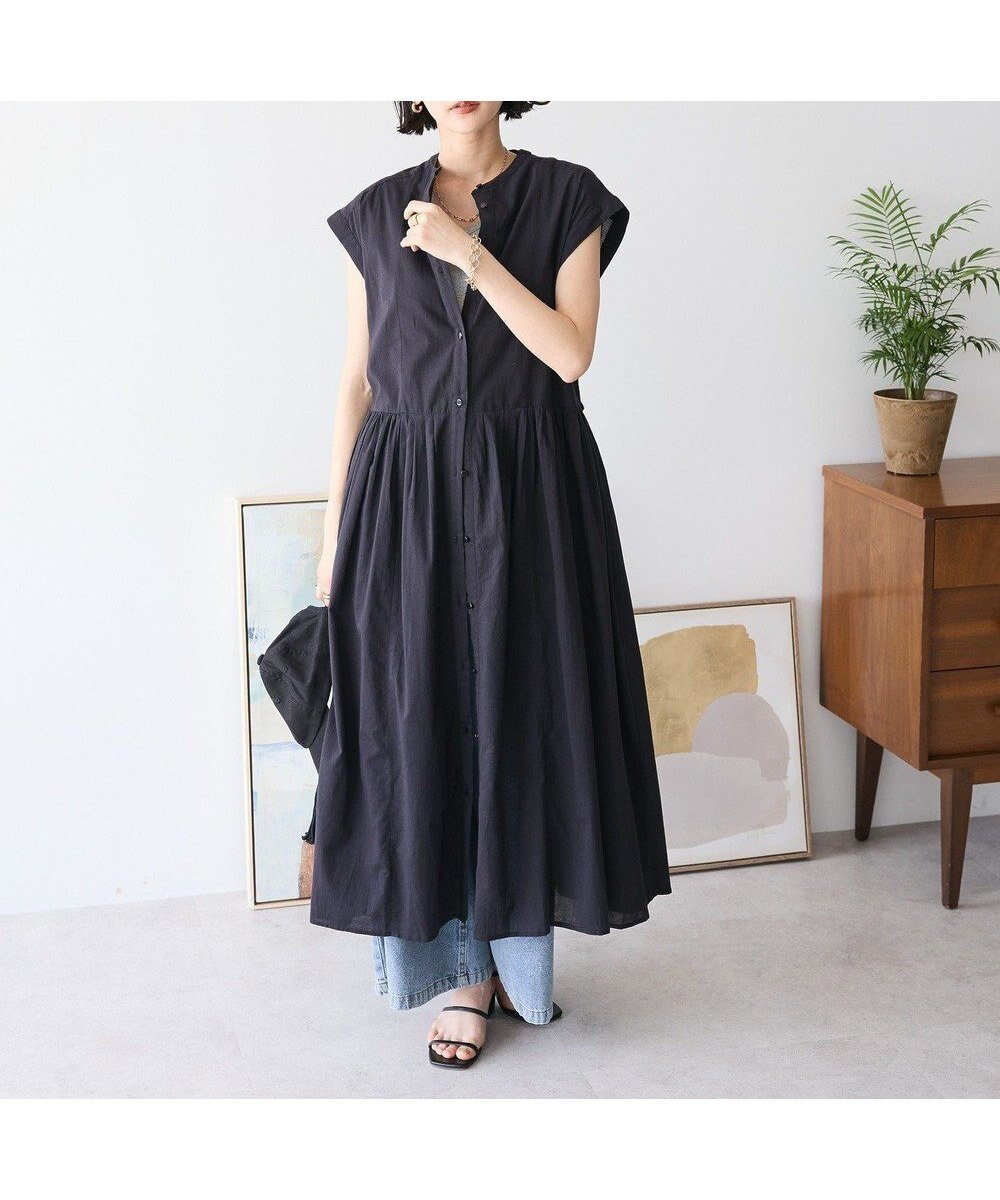【クラフトスタンダードブティック/CRAFT STANDARD BOUTIQUE】のインド綿フレンチスリーブワンピース 人気、トレンドファッション・服の通販 founy(ファニー) 　ファッション　Fashion　レディースファッション　Ladies' Fashion Online　ワンピース　Dress　インド　India　春　Spring　ギャザー　Gather　サンダル　Sandals　スリーブ　Sleeve　デニム　Denim　ノースリーブ　No Sleeve　フレンチ　French　ポケット　Pocket　リゾート　Resort　リラックス　Relax　レギンス　Leggings　S/S・春夏　Ss・Spring/Summer　NEW・新作・新着・新入荷　New Arrivals　おすすめ　Recommend　夏　Summer　エレガント 上品　Elegant　 other-1|ID: prp329100004585597 ipo3291000000032515023