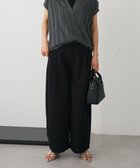 【クラフトスタンダードブティック/CRAFT STANDARD BOUTIQUE】のワイドオーバルパンツ Black|ID: prp329100004585598 ipo3291000000032515028