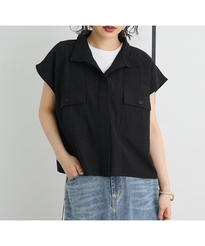 【クラフトスタンダードブティック/CRAFT STANDARD BOUTIQUE】のカーゴシャツ インテリア・キッズ・メンズ・レディースファッション・服の通販 founy(ファニー) https://founy.com/ ファッション Fashion レディースファッション Ladies' Fashion Online トップス・カットソー Tops/Tshirt シャツ/ブラウス Shirts/Blouses 春 Spring スタンド Stand 猫 Cat ボックス Box ボトム Bottom ポケット Pocket 羽織 Haori ワーク Work S/S・春夏 Ss・Spring/Summer 夏 Summer エレガント 上品 Elegant 2025年 2025 2025春夏・S/S Ss,Spring/Summer,2025 |ID: prp329100004585599 ipo3291000000032515030