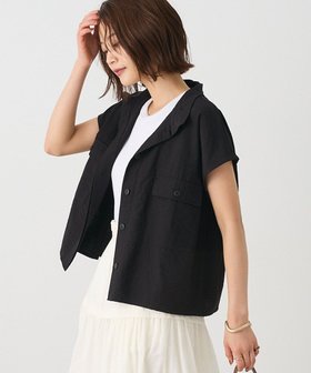 【クラフトスタンダードブティック/CRAFT STANDARD BOUTIQUE】のカーゴシャツ 人気、トレンドファッション・服の通販 founy(ファニー) ファッション Fashion レディースファッション Fashion for Women トップス・カットソー Cut & Sew Tops シャツ・ブラウス・オフィスカジュアル Elegant Blouses & Button-Ups 春 Spring スタンド Stand Collar, Upright Stand 猫 Cat, Kitty ボックス Boxy, Box Shape ボトム Bottoms, Lower Wear ポケット Pocket, Pocket Detail 羽織 Haori, Light Jacket ワーク Workwear, Utility Style S/S・春夏 SS, Spring/Summer, Warm Season 夏 Summer エレガント 上品 Elegant 2025年 2025 2025春夏・S/S Spring/Summer 2025 SS25 |ID:prp329100004585599