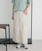 【クラフトスタンダードブティック/CRAFT STANDARD BOUTIQUE】のカーゴスカート Ivory|ID: prp329100004585600 ipo3291000000032515034