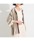 【クラフトスタンダードブティック/CRAFT STANDARD BOUTIQUE】のクロシェバイカラーニットプルオーバー Brown|ID: prp329100004585601 ipo3291000000032515039