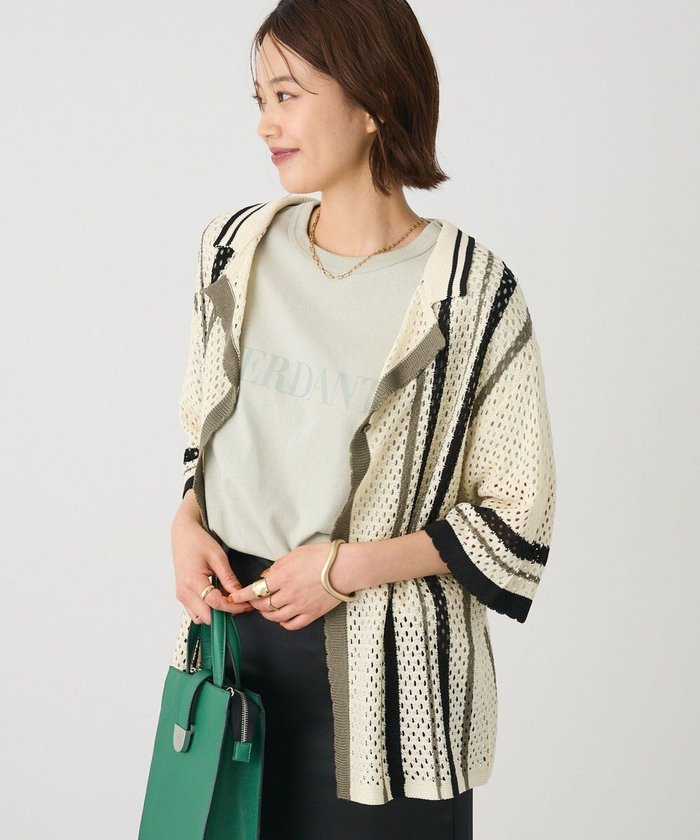 【クラフトスタンダードブティック/CRAFT STANDARD BOUTIQUE】のクロシェバイカラーニットプルオーバー インテリア・キッズ・メンズ・レディースファッション・服の通販 founy(ファニー) https://founy.com/ ファッション Fashion レディースファッション Fashion for Women トップス・カットソー Cut & Sew Tops ニット Knit Tops & Sweaters カジュアルプルオーバー・ニットトップス Pullovers & Knit Tops / Casual Pullovers 春 Spring クラシカル Classical, Vintage-Inspired クロシェ Crochet, Knitted Lace セーター Sweater, Knitwear ポケット Pocket, Pocket Detail S/S・春夏 SS, Spring/Summer, Warm Season 夏 Summer 2025年 2025 2025春夏・S/S Spring/Summer 2025 SS25 |ID: prp329100004585601 ipo3291000000032749952