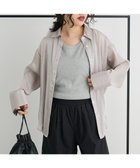 【クラフトスタンダードブティック/CRAFT STANDARD BOUTIQUE】のオーガンジーブラウス Gray|ID: prp329100004585602 ipo3291000000033491516