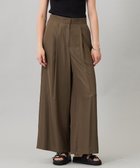 【アイシービー/iCB】の【先行予約・洗える】シルクエステルタフタ ワイドパンツ カーキ系|ID: prp329100004585607 ipo3291000000032515062