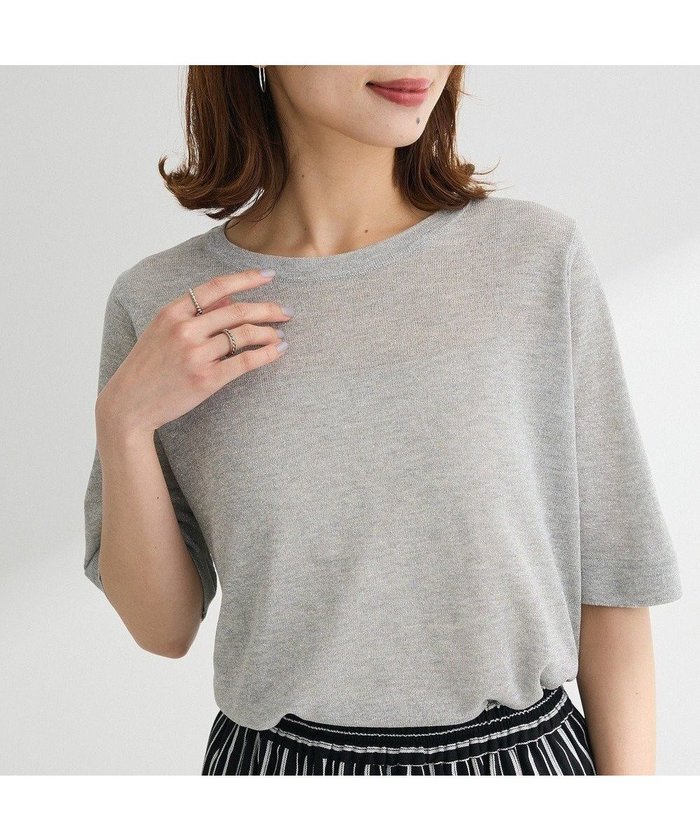 【グリーンパークス/Green Parks】の・Petit Fleur ラメシアーニット インテリア・キッズ・メンズ・レディースファッション・服の通販 founy(ファニー) https://founy.com/ ファッション Fashion レディースファッション Fashion for Women トップス・カットソー Cut & Sew Tops ニット Knit Tops & Sweaters おすすめ Recommended / Our Picks インナー Innerwear キャミソール Camisole, Spaghetti Strap Top シアー Sheer, See-Through セーター Sweater, Knitwear ビスチェ Bustier, Corset Top ベーシック Basic, Essential ポケット Pocket, Pocket Detail 夏 Summer 春 Spring S/S・春夏 SS, Spring/Summer, Warm Season |ID: prp329100004585608 ipo3291000000032515064